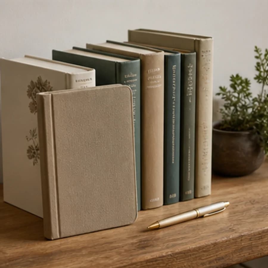 Bookshop და stationery მაღაზიის ფოტო